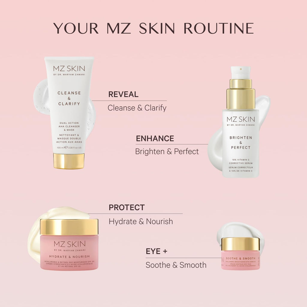 MZ SKIN Hydrate & Nourish Retinol Day Moisturizer SPF 30 - 1.69 oz | Hyaluronic Acid, Ceramides & Squalene