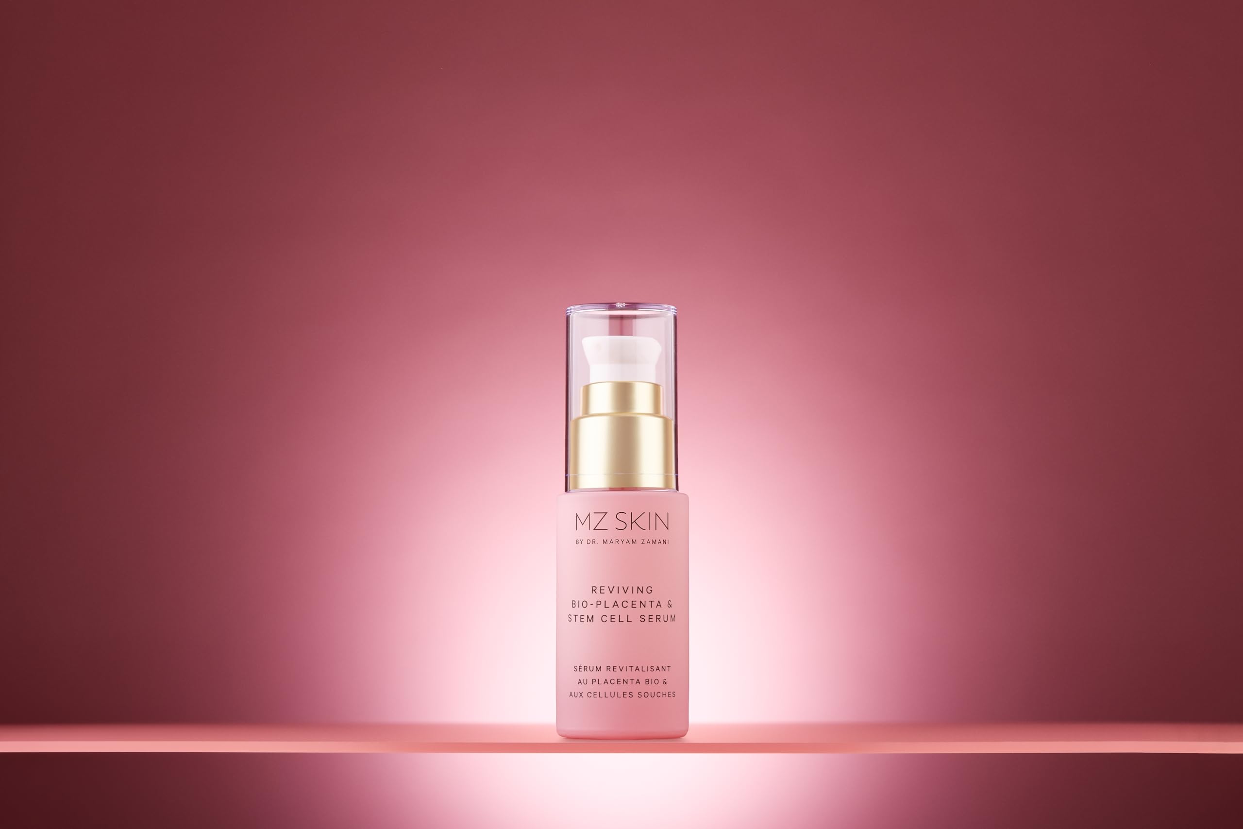 MZ SKIN Reviving Bio-Placenta & Stem Cell Serum – Luxury 1.01 fl oz | Night Repair with Bio-Placenta, Plant Stem Cells & Peptides