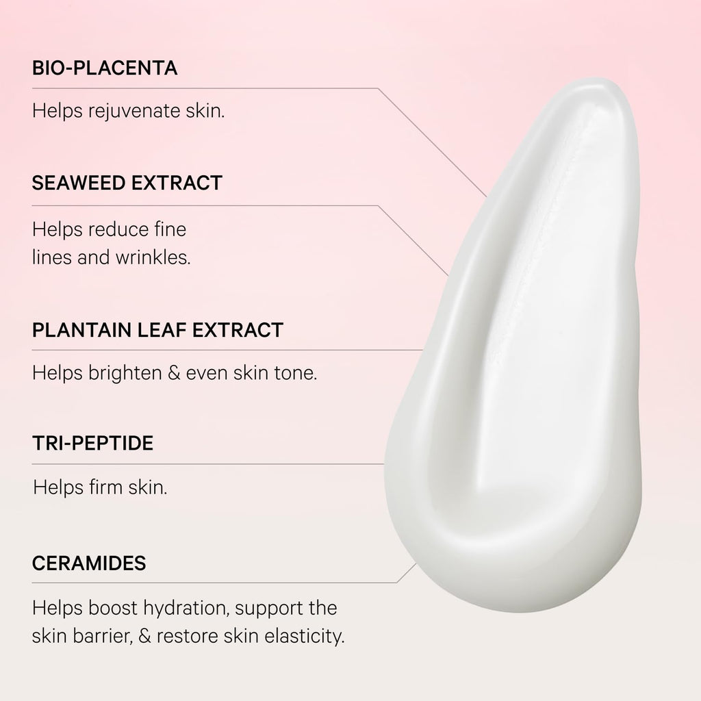 MZ SKIN Reviving Bio-Placenta & Stem Cell Serum – Luxury 1.01 fl oz | Night Repair with Bio-Placenta, Plant Stem Cells & Peptides