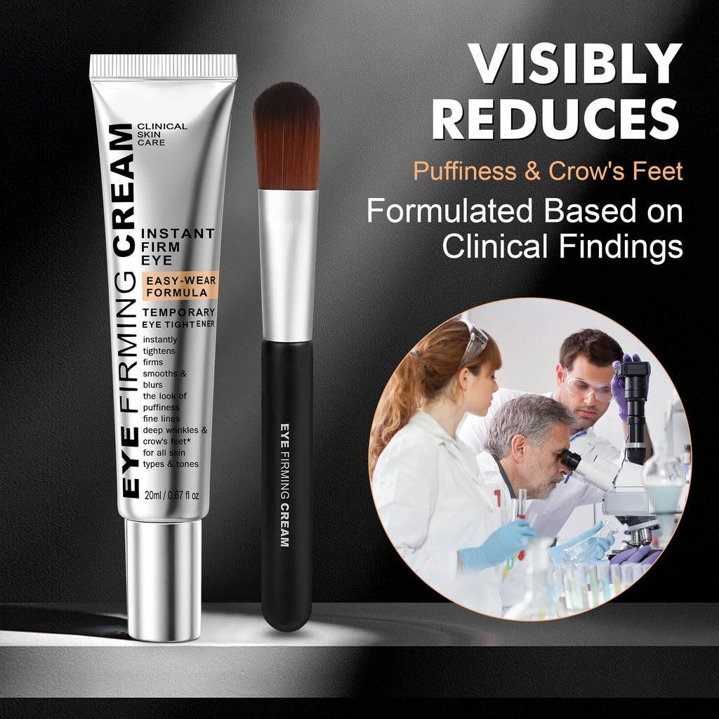 Nabevin KKP Perfection Eye Tightener with Brush – Instant Firming Formula | Portable 0.71 fl oz