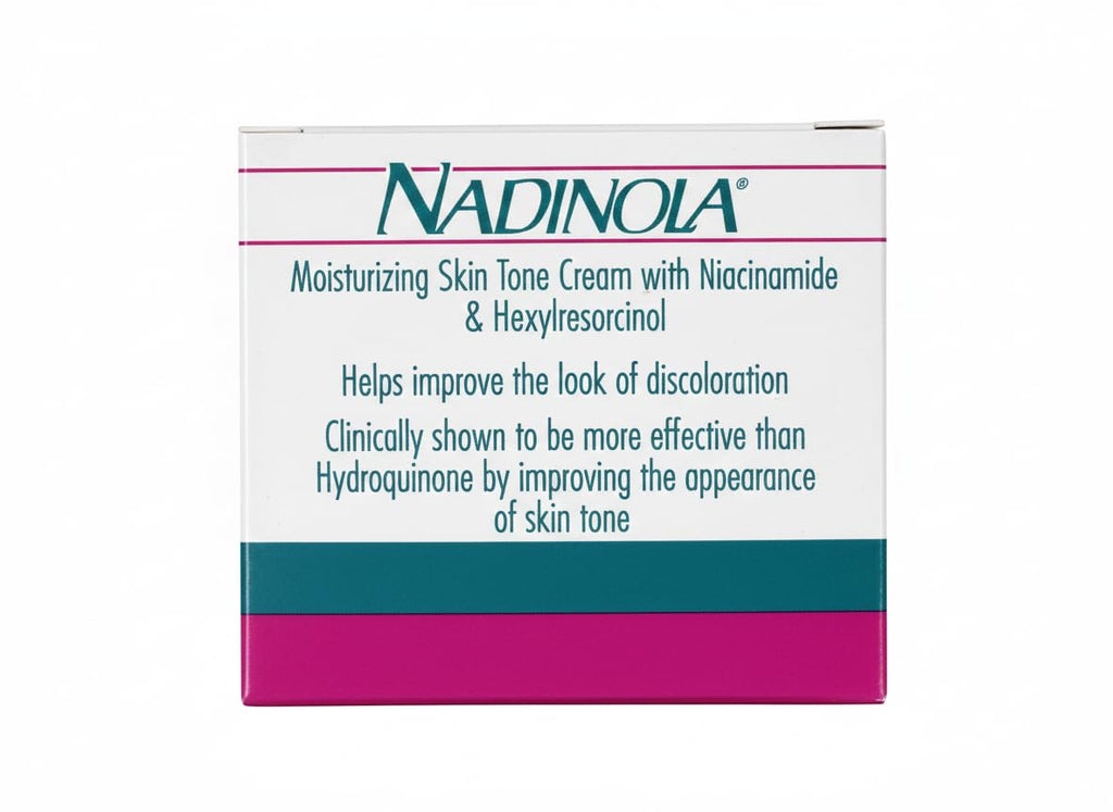 Nadinola Moisturizing Skin Tone Cream with Niacinamide & Hexylresorcinol — 2.25 oz