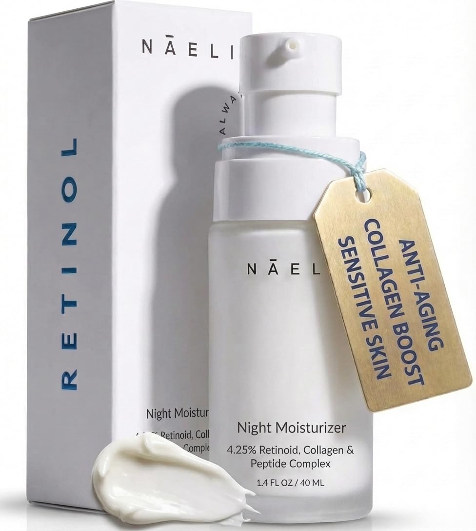 NAELI Retinoid Cream 4.25% Retinol Night Moisturizer — Face & Neck