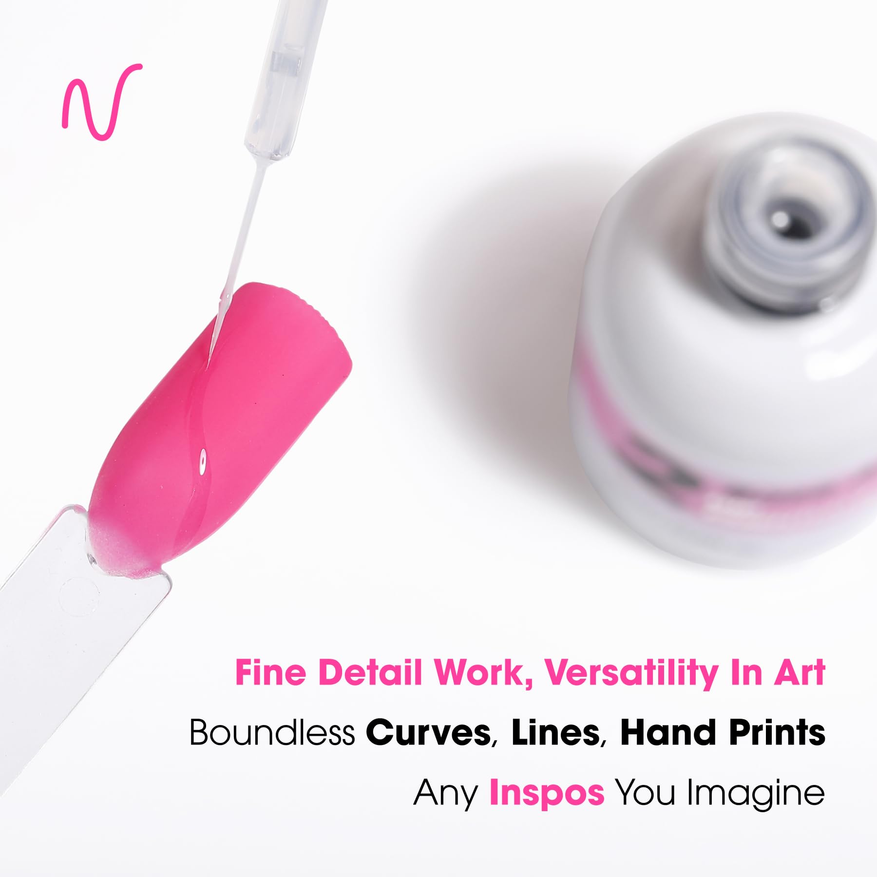 NAGAIA Premium Nail Dipping System - Dip Powder Art Base Coat, No UV Lamp, Low Odor