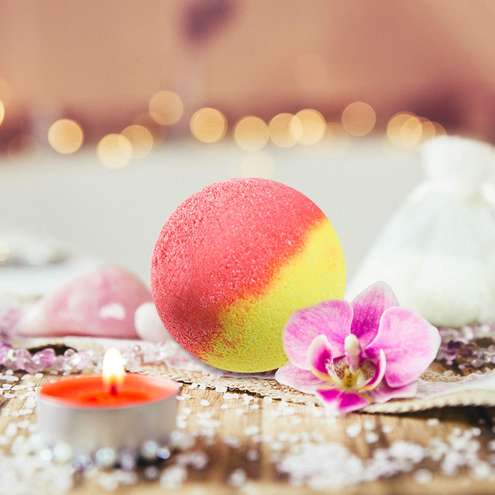 Nagaliving Bath Bombs Gift Set – 10 Organic Bubble Bombs for Valentine’s Day & Christmas