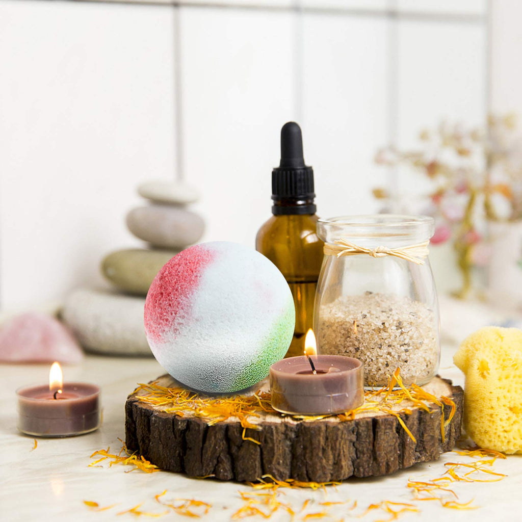 Nagaliving Bath Bombs Gift Set – 10 Organic Bubble Bombs for Valentine’s Day & Christmas