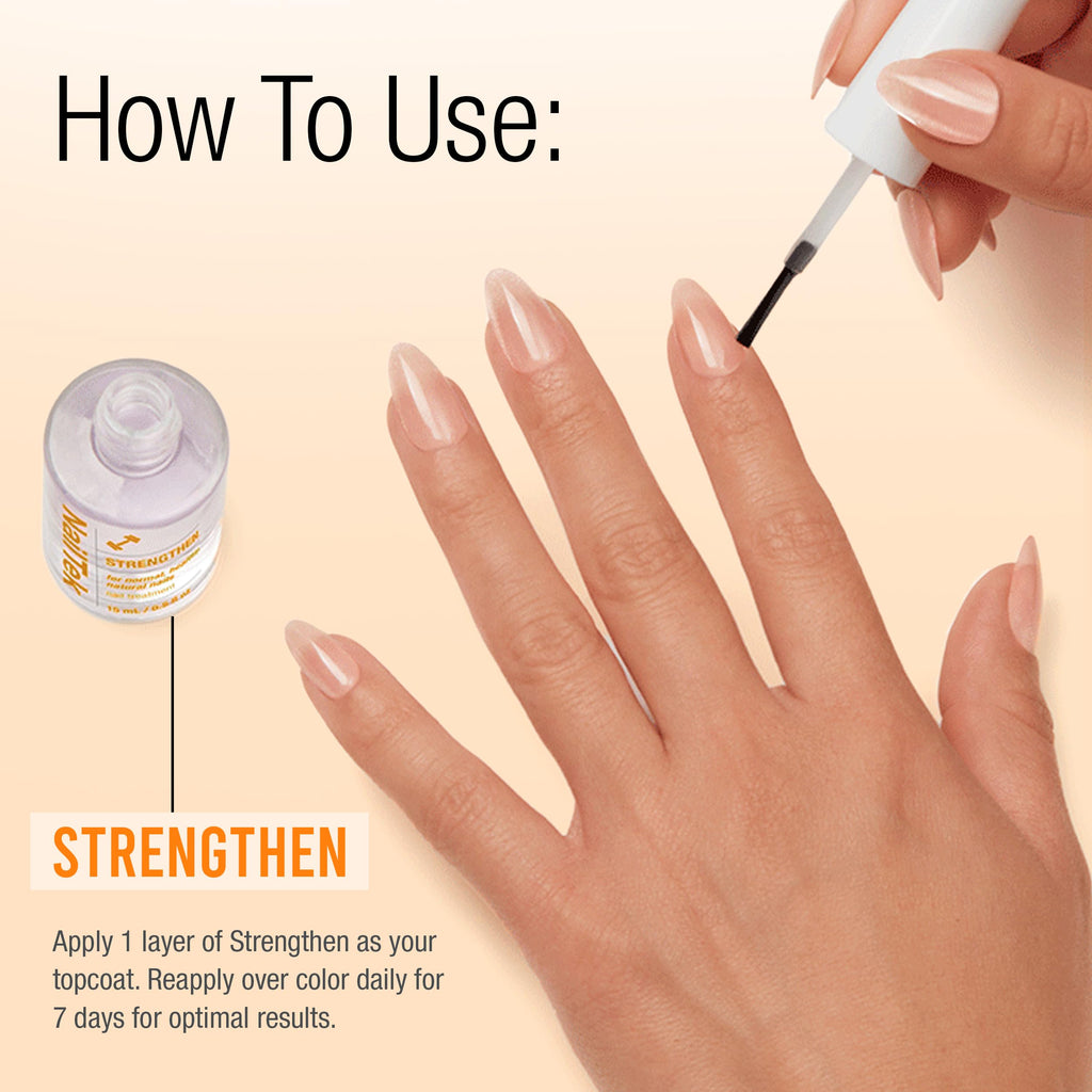Nail Tek Formula 2 Nail Strengthener Polish – Protein-Enriched Repair for Soft, Weak Nails (0.5 fl oz)