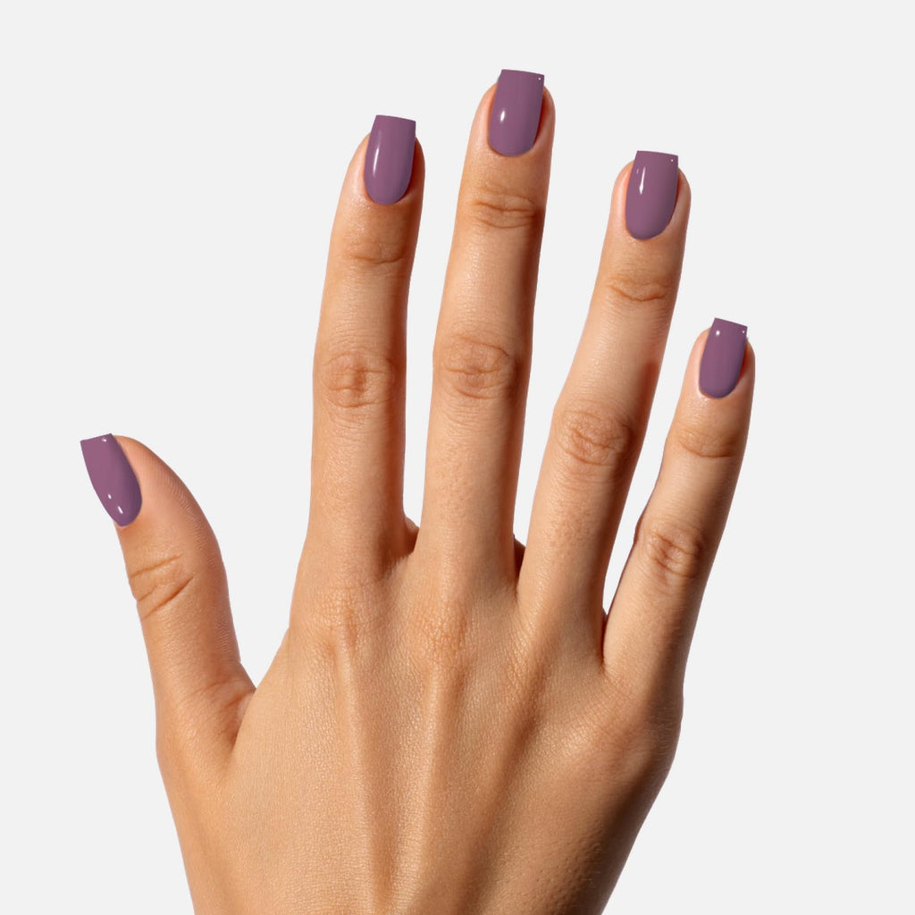 Nailboo Cloudberry Dip Powder – Dusty Purple, No UV Lamp Needed, DIY Nails at Home (0.5 oz)