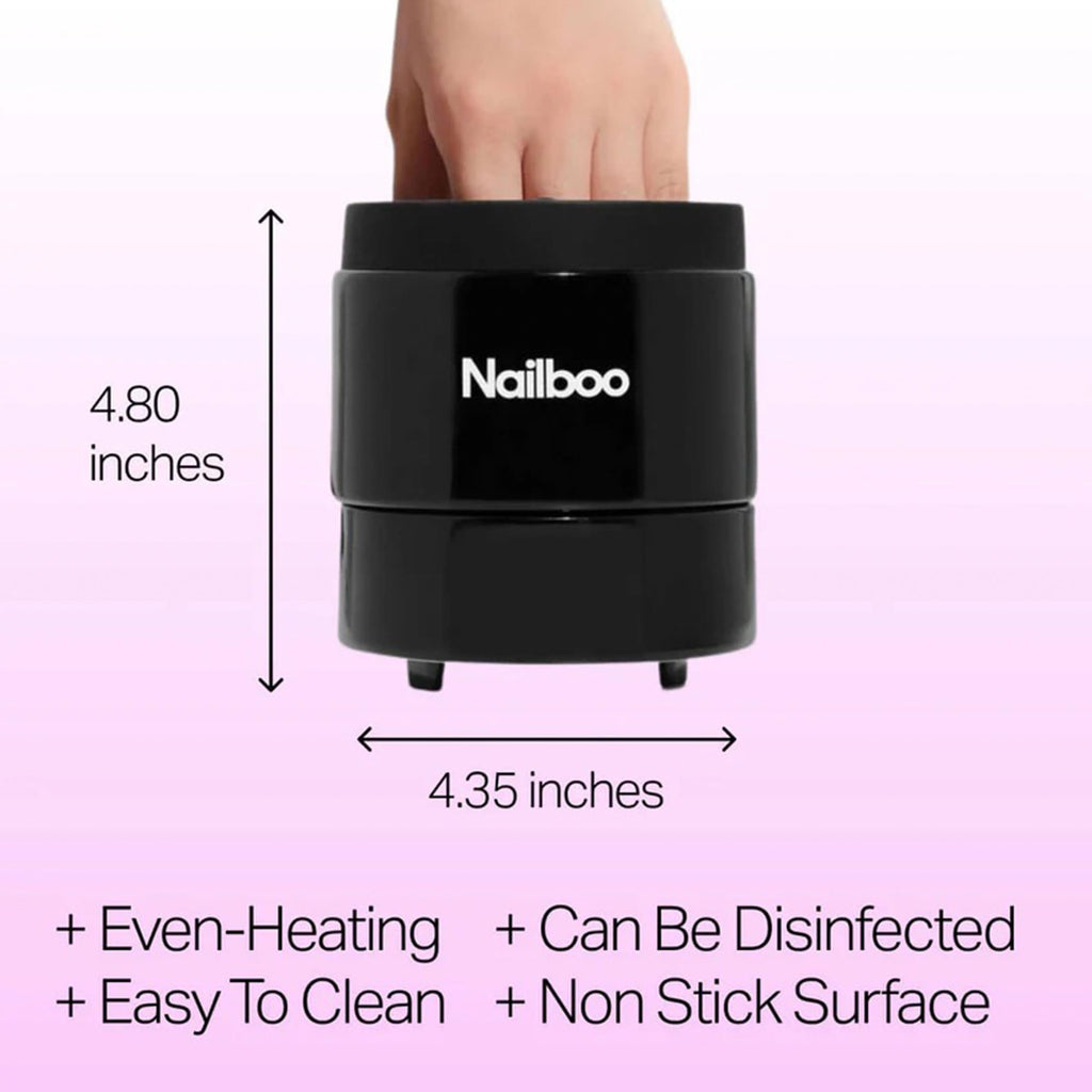 Nailboo Acetone Nail Polish Remover & Heated Soak Off Bowl Kit – Pure Acetone 16 fl oz & Electric Nail Removal System