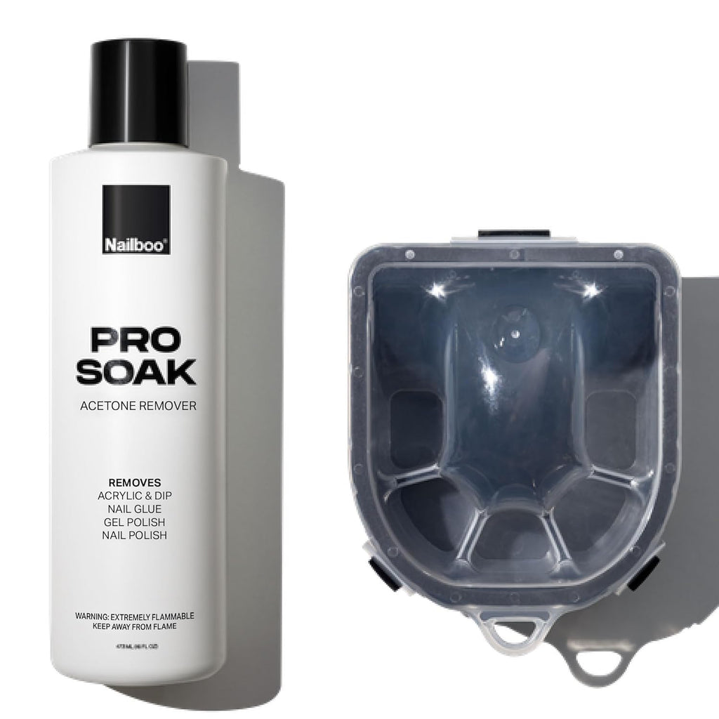 Nailboo Dip Powder Nail Kit – 3 Custom Shades, No UV Needed, Pro Tools & Acetone Remover