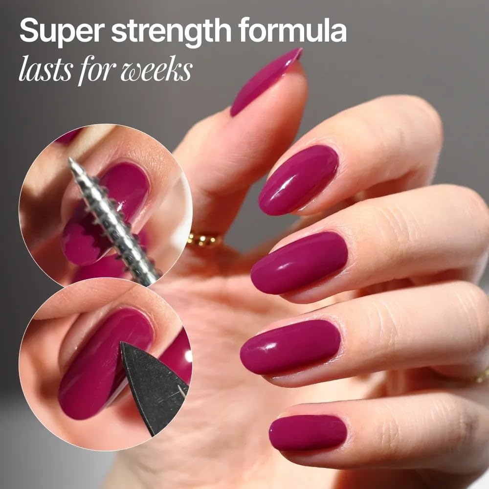 Nailboo Gel Nail Polish Kit with UV Lamp – Forever Glaze Polishes & Pro Cure LED Lamp