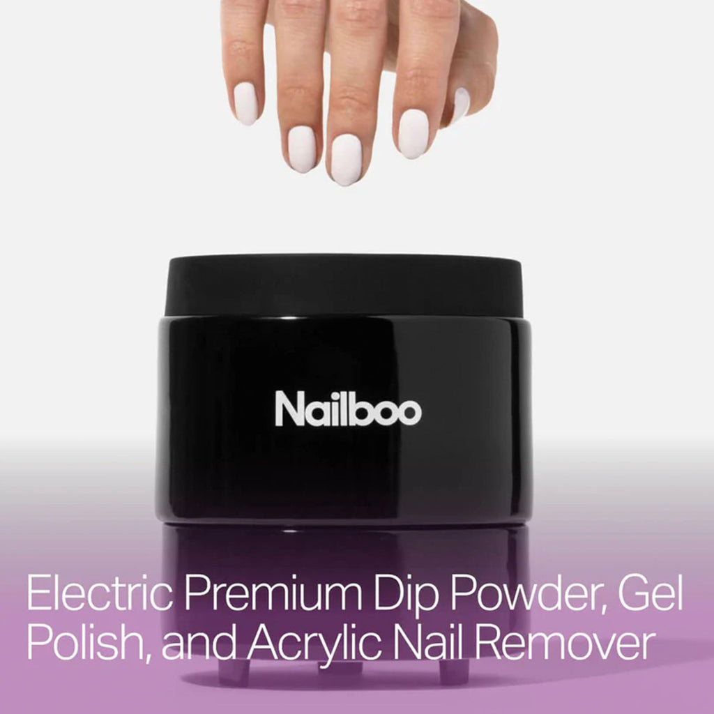 Nailboo Acetone Nail Polish Remover & Heated Soak Off Bowl Kit – Pure Acetone 16 fl oz & Electric Nail Removal System