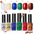 Nailshion Christmas Nail Polish Set – 6 Colors, Quick-Dry, Hema-Free, Salon-Quality