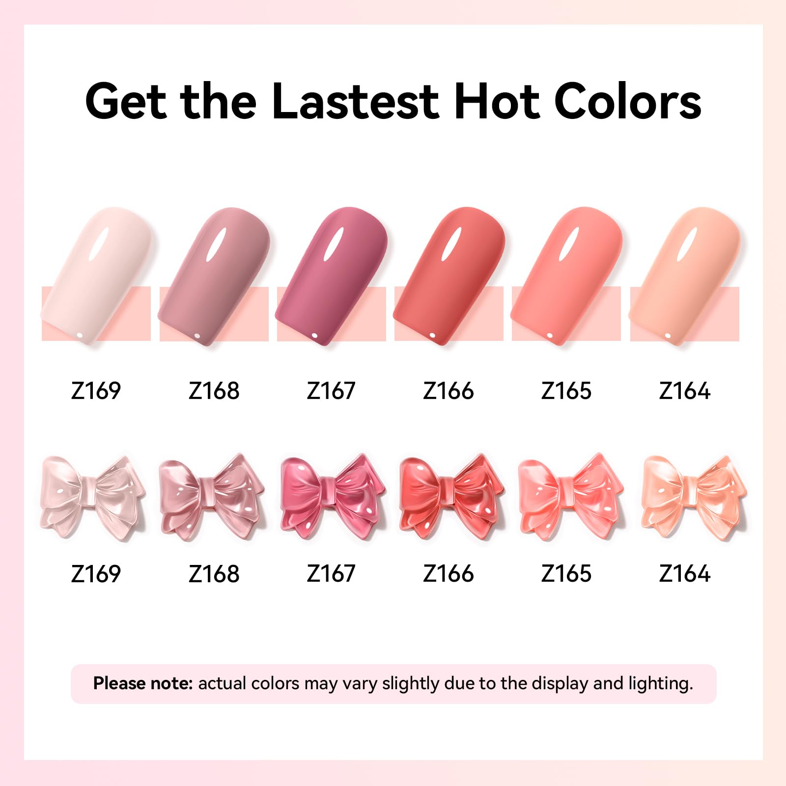Nailshion 6 Colors Nail Polish Set – Quick-Dry, Non-Toxic Nude to Dusty Pink Shades