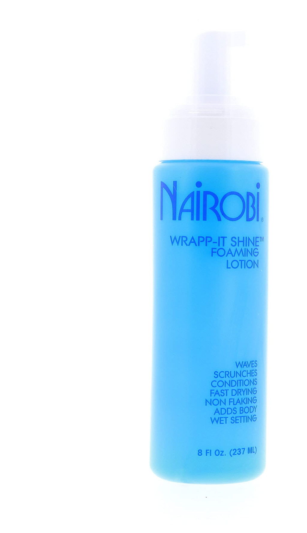 Nairobi Wrapp-It Shine Foaming Lotion 8oz – Lightweight Hydration