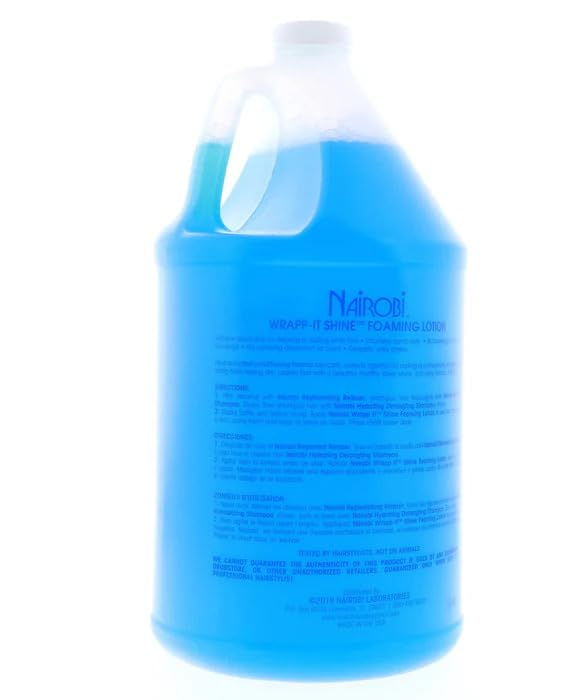 Nairobi Wrapp-It Shine Hair Treatment – 1 Gallon (128 oz) | Smooth, Shiny Styles