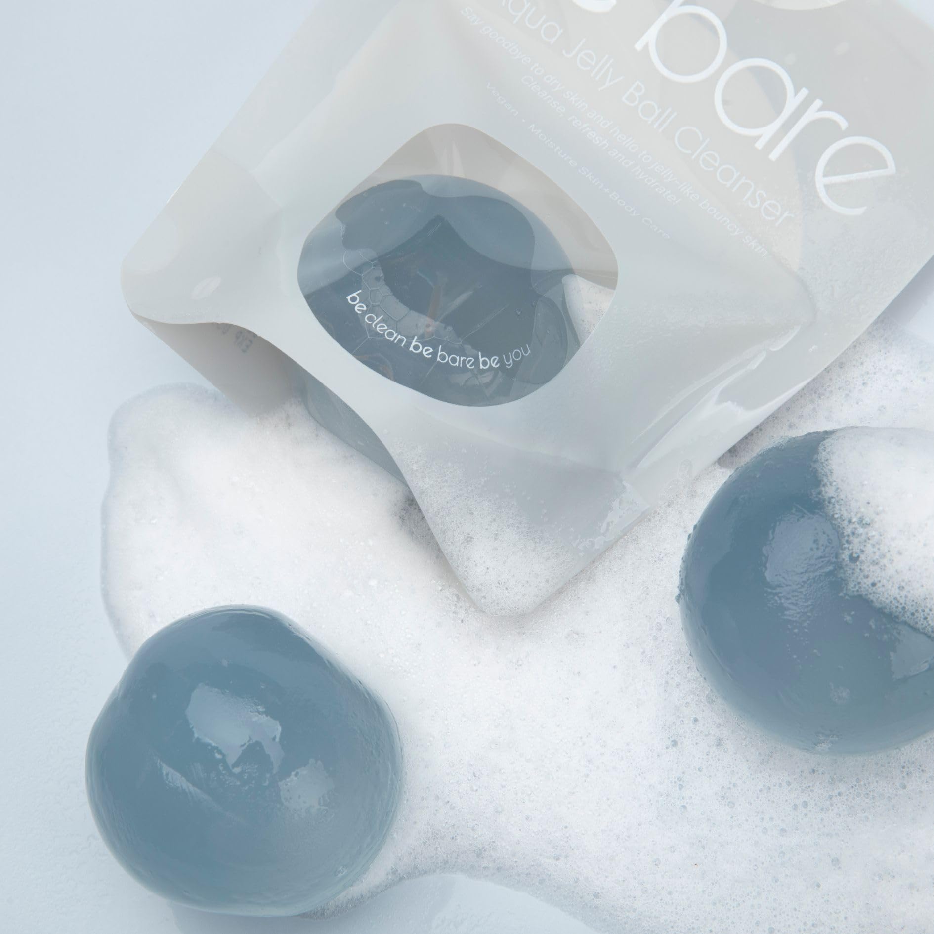 Naisture Be Bare Aqua Jelly Ball Cleanser | Daily Hydration for Dry Skin