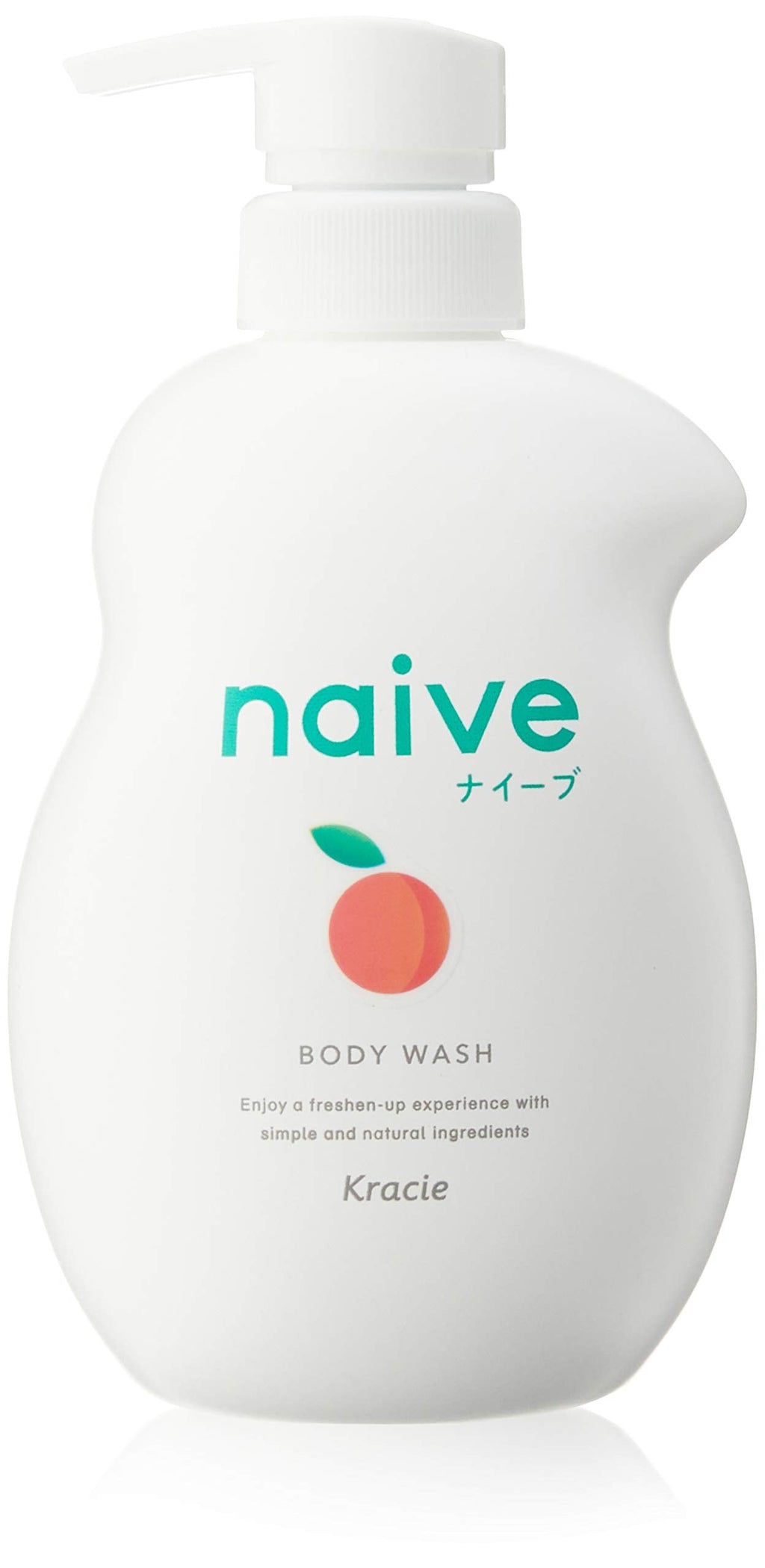 Naive Body Soap with Peach Leaf Extract – Jumbo 530mL