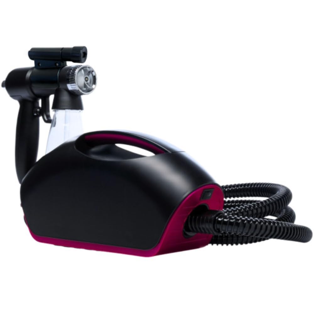 Naked Sun Fascination: Professional Spray Tan Machine with Light and HVLP Gun