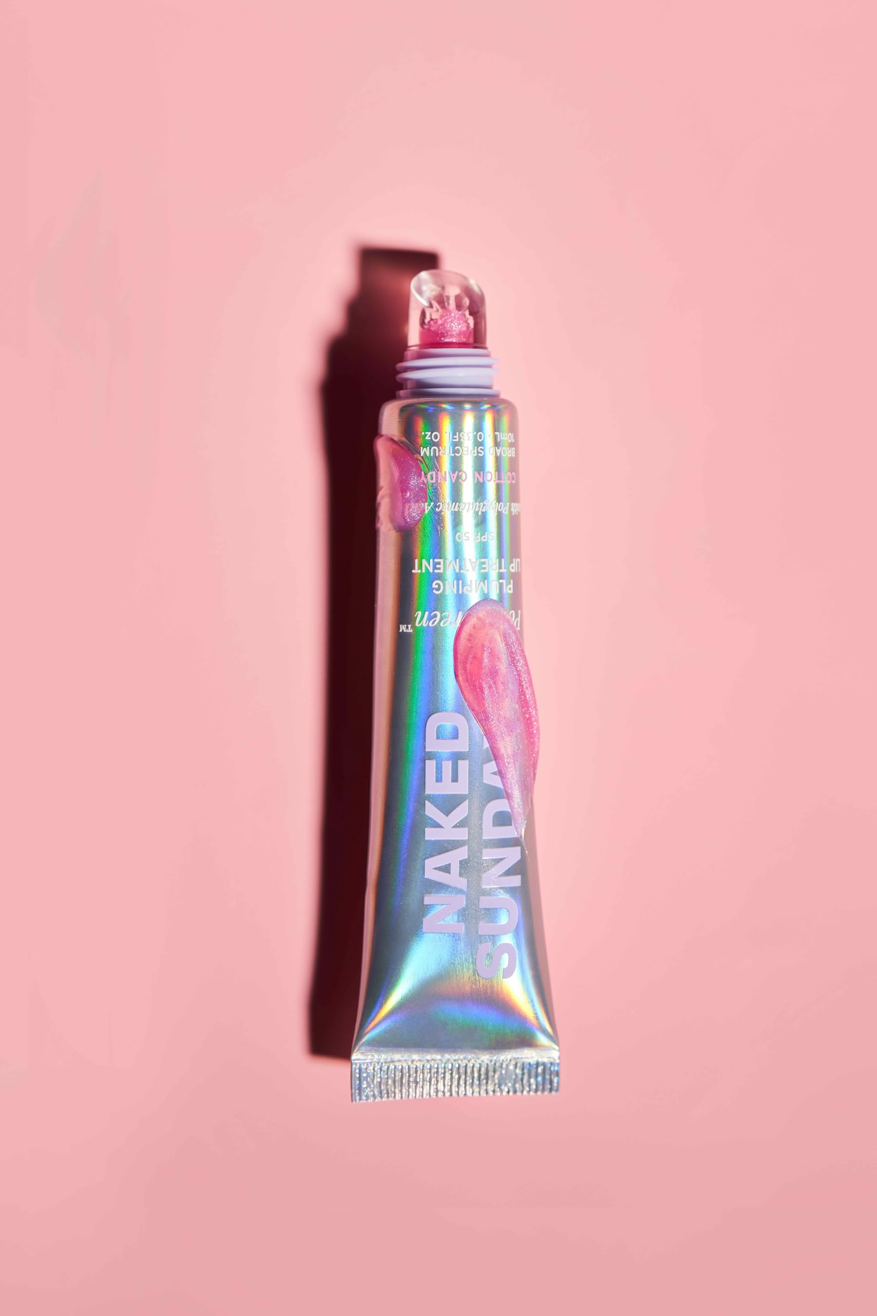 Naked Sundays PoutScreen SPF 50 Lip Balm – Hydrating, High-Gloss Shine