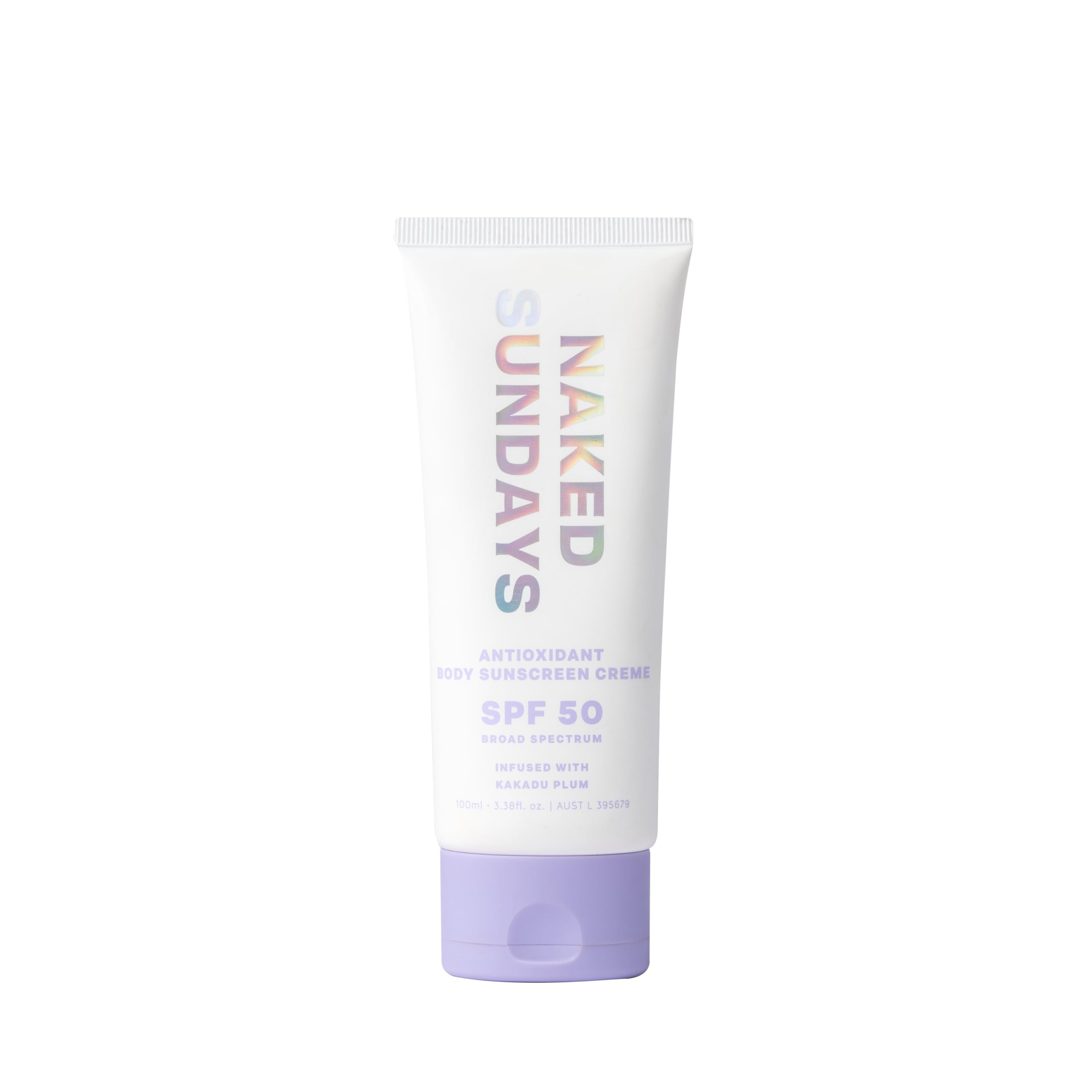 Naked Sundays SPF 50 Antioxidant Body Sunscreen Lotion – Lightweight, Hydrating, Broad Spectrum (100ml)