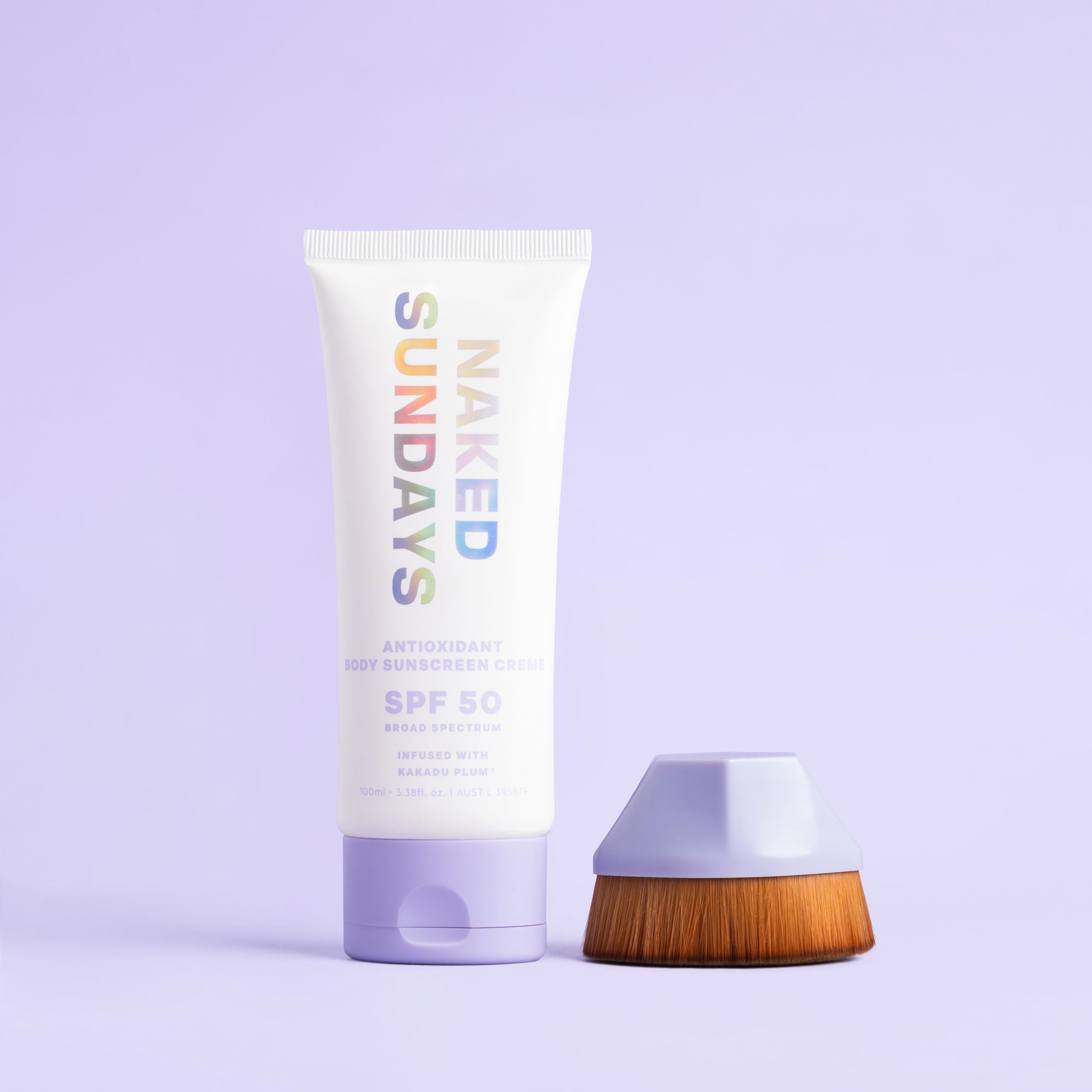 Naked Sundays SPF 50 Antioxidant Body Sunscreen Lotion – Lightweight, Hydrating, Broad Spectrum (100ml)
