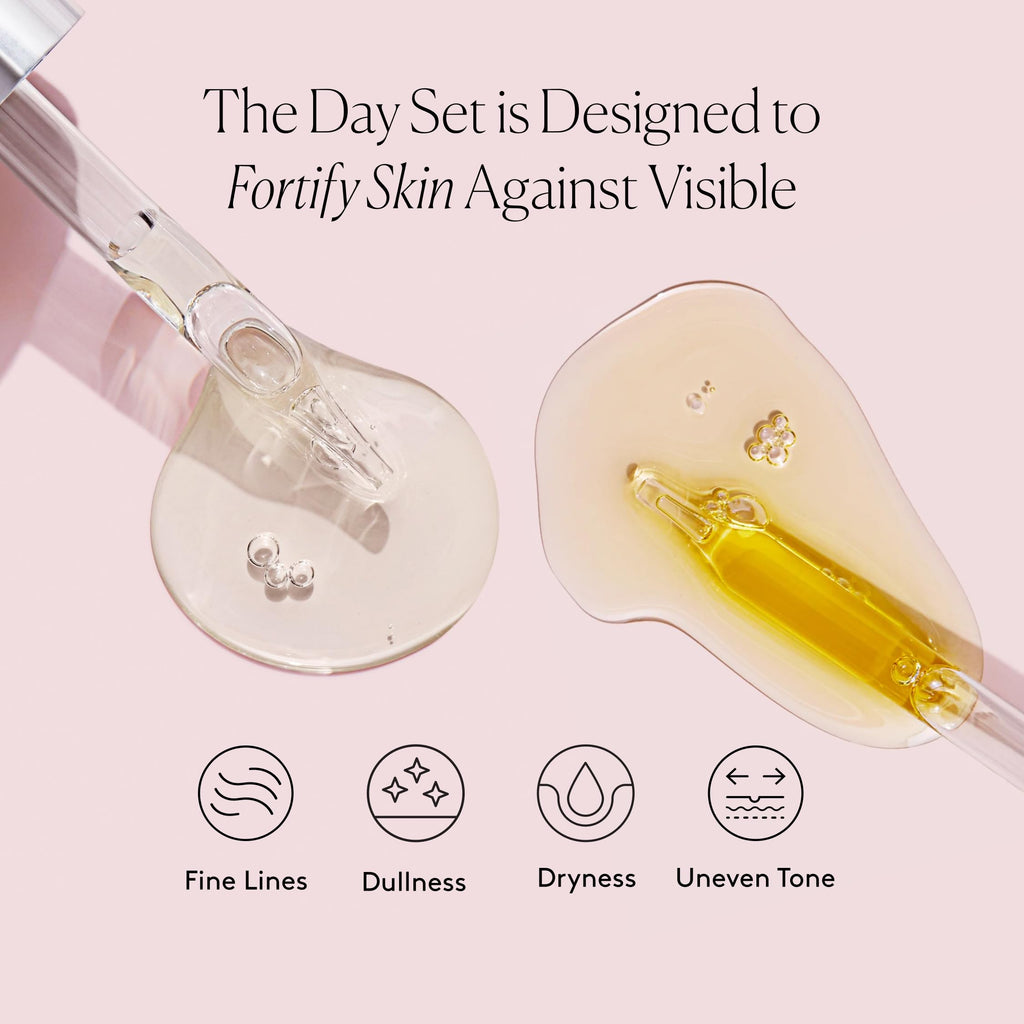 Naked & Thriving Limited Edition Day Set – Protect Antioxidant Day Serum + Prevent Anti-Aging Oil