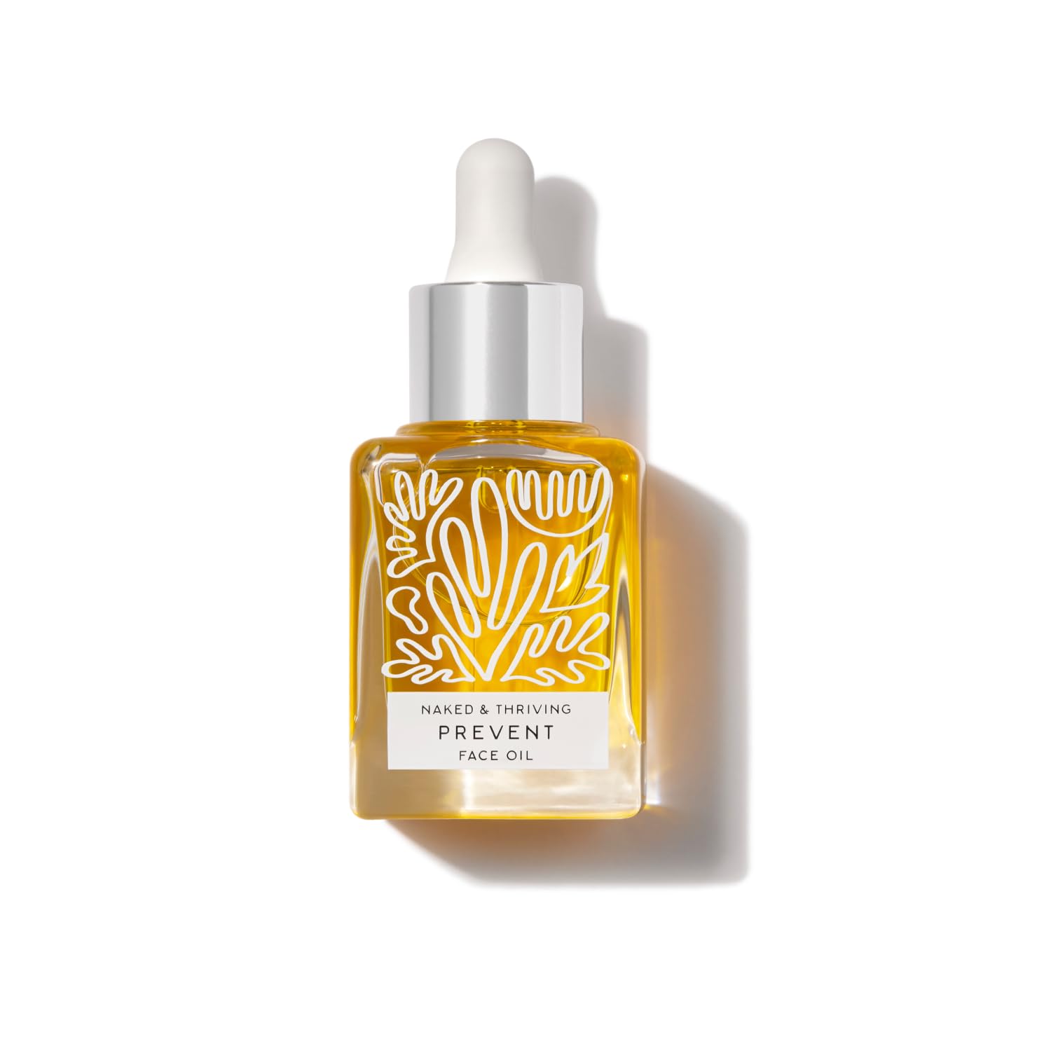 Naked & Thriving Prevent Anti-Aging Facial Oil – Vegan, Naturally Derived Skin Care (1.18 oz / 35 mL)