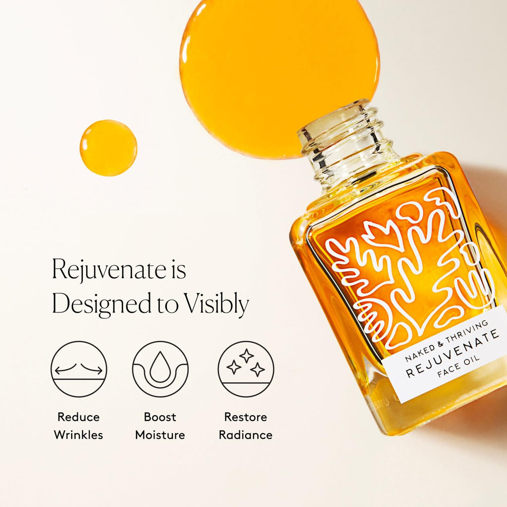 Naked & Thriving Rejuvenate Restorative Face Oil | Organic, Vegan Skincare