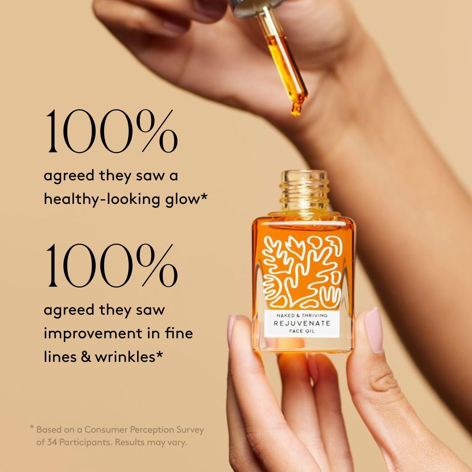 Naked & Thriving Rejuvenate Restorative Face Oil | Organic, Vegan Skincare