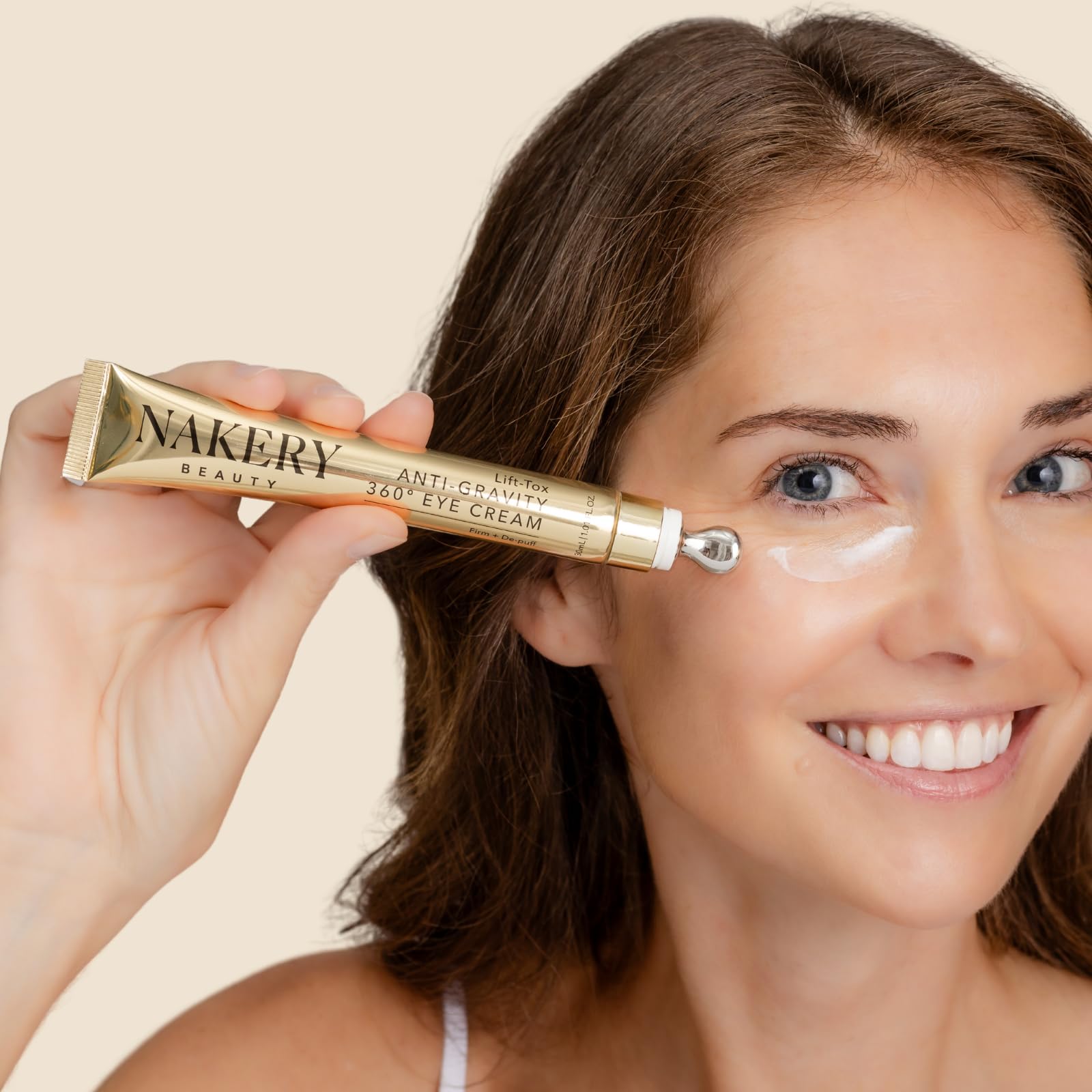 Nakery Lift-Tox Eye Cream – Depuff, Lift & Hydrate with Hyaluronic Acid