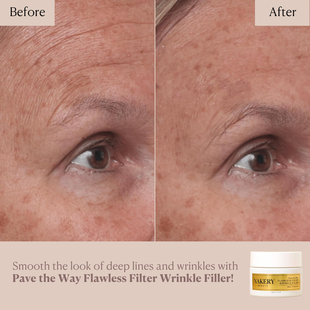 Nakery Pave The Way Flawless Filter Wrinkle Filler – Instant Smoothing & Skin Tightening Primer