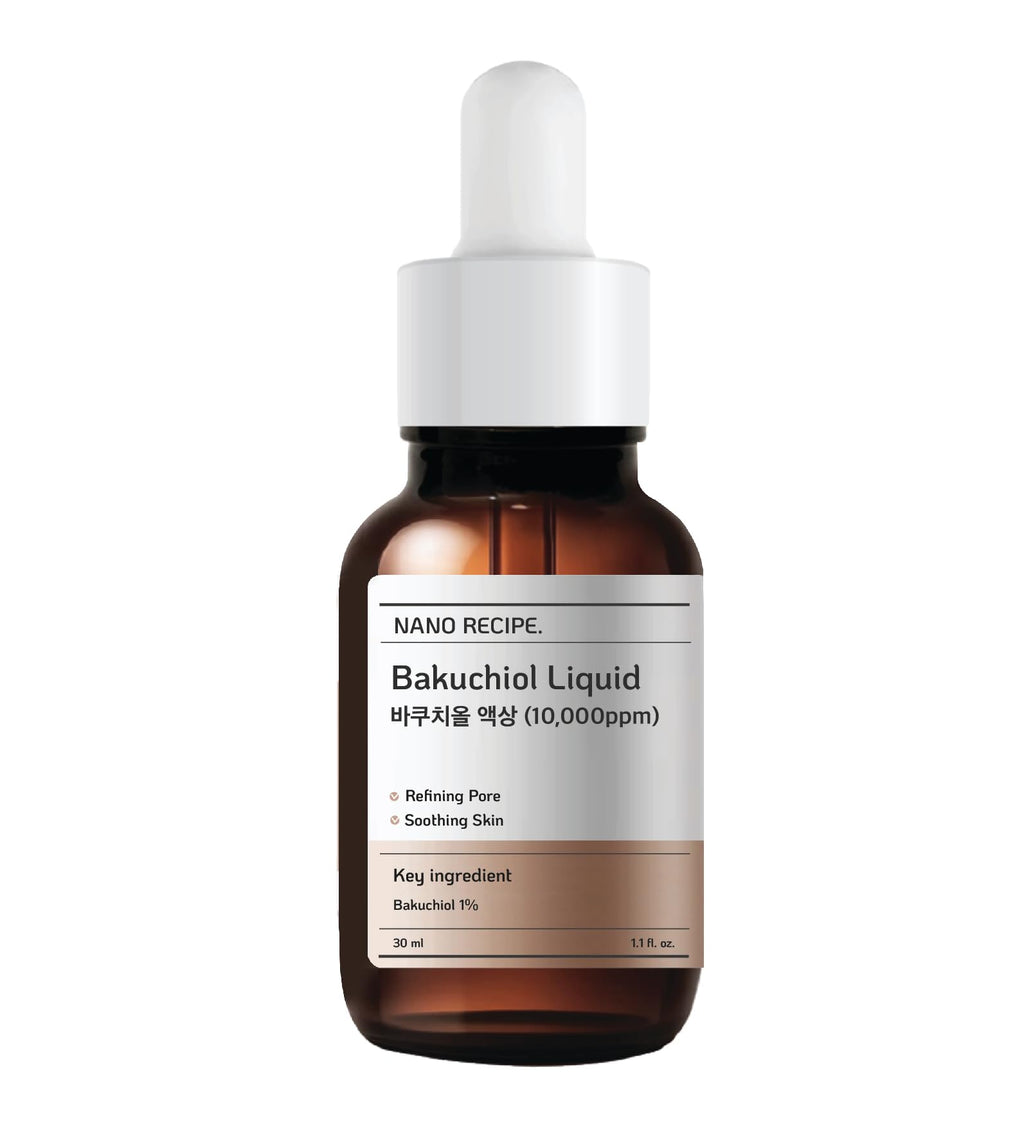 Nano Recipe Korean Bakuchiol Concentrate – 30ml, Vegan, Non-GMO, Retinol Alternative