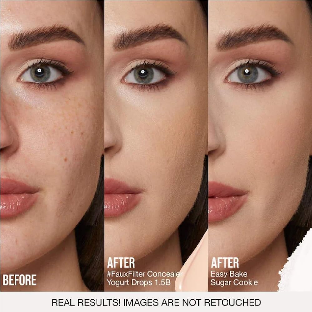 NAPH H.U.D.A Beauty E-Bake Loose Setting Powder Sugar Cookie 0.71 oz / 20 g + Acne Patch 36 pcs