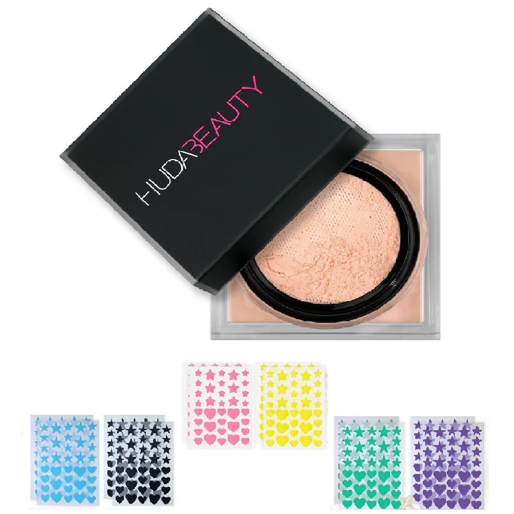 NAPH H.U.D.A Beauty Easy Bake Loose Setting Powder Cupcake + Bonus Acne Patch (0.71 oz / 20 g)