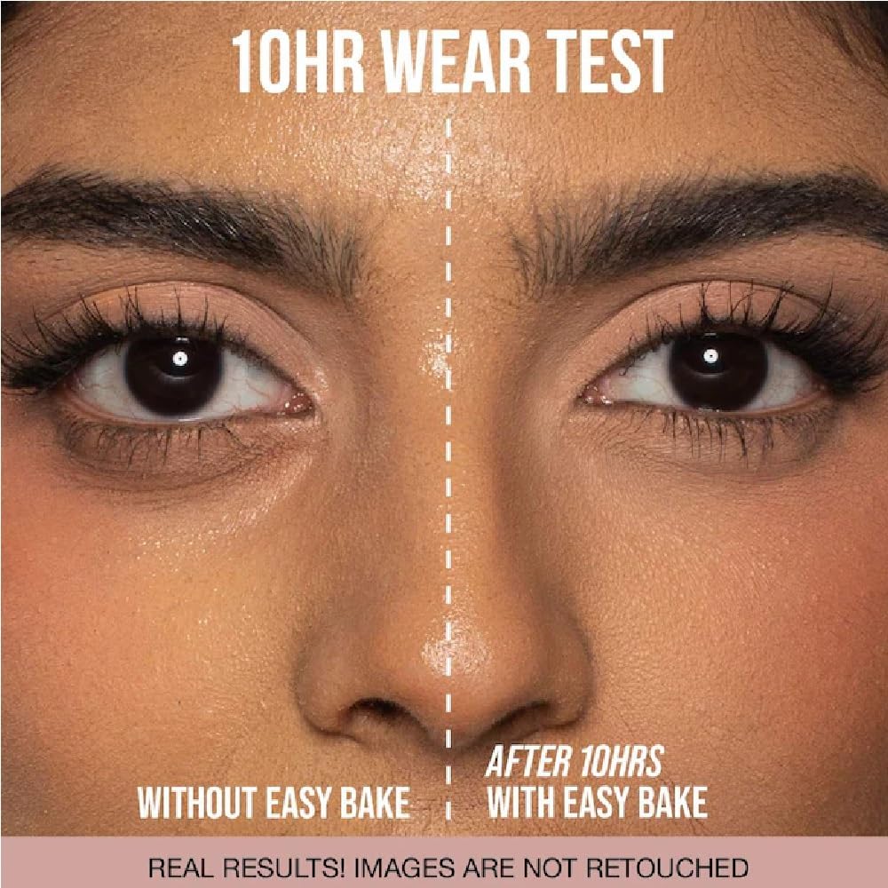 NAPH H.U.D.A Beauty Easy Bake Loose Setting Powder Cupcake + Bonus Acne Patch (0.71 oz / 20 g)