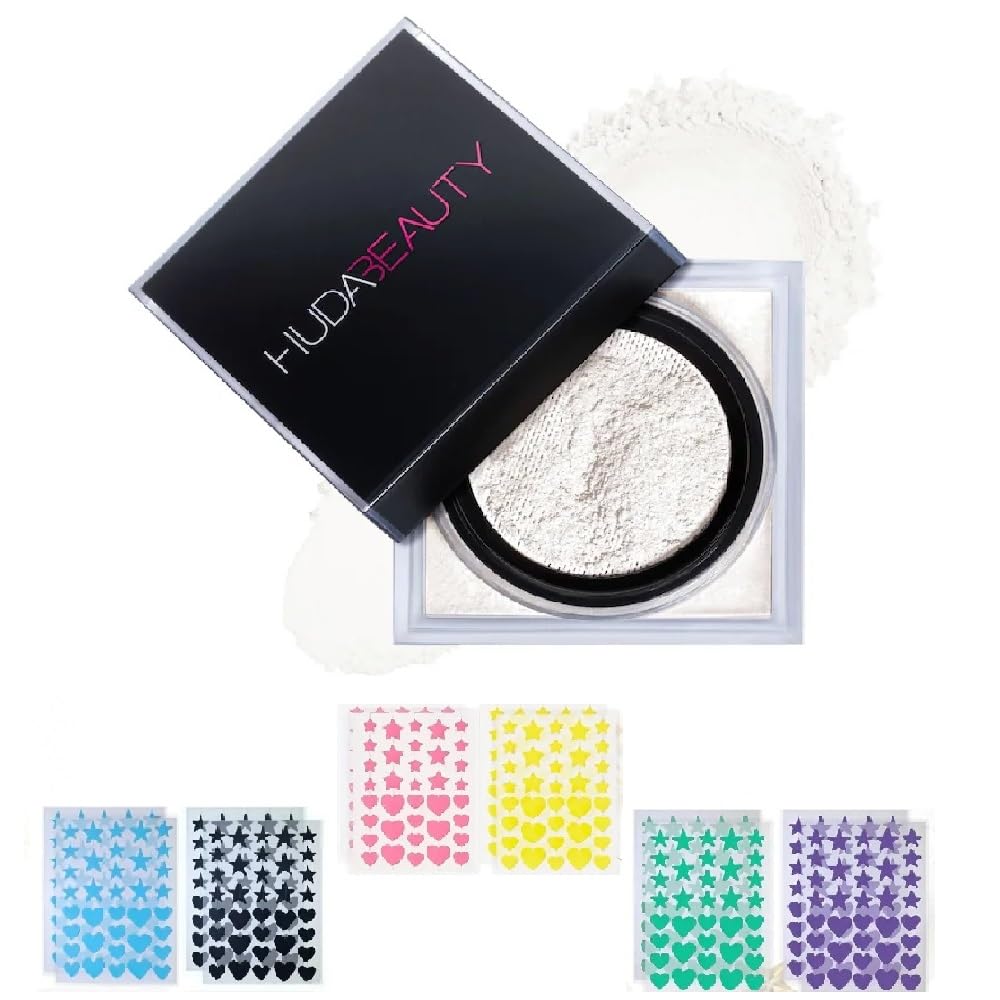 NAPH H.U.D.A Beauty E-Bake Loose Setting Powder Sugar Cookie 0.71 oz / 20 g + Acne Patch 36 pcs