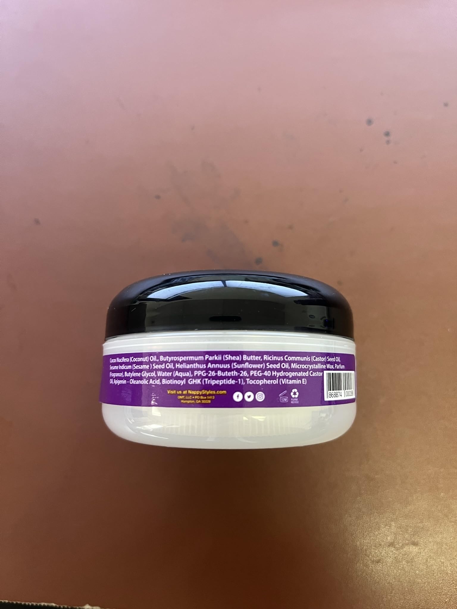 Nappy Styles Beard Growth Butter Balm 2 Oz – Strengthen, Moisturize, and Support Beard Health