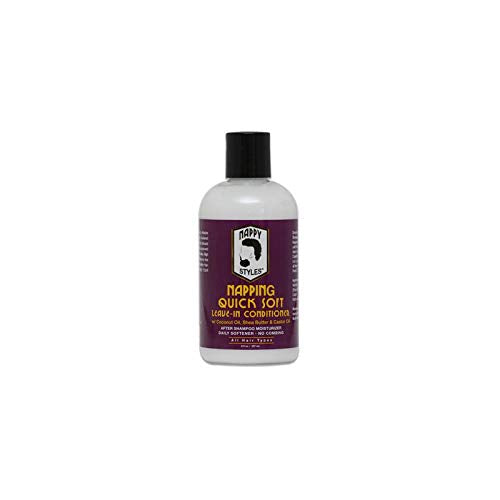 Nappy Styles Napping Quick Soft Leave-In Conditioner 8 oz | Softens Hair On Contact