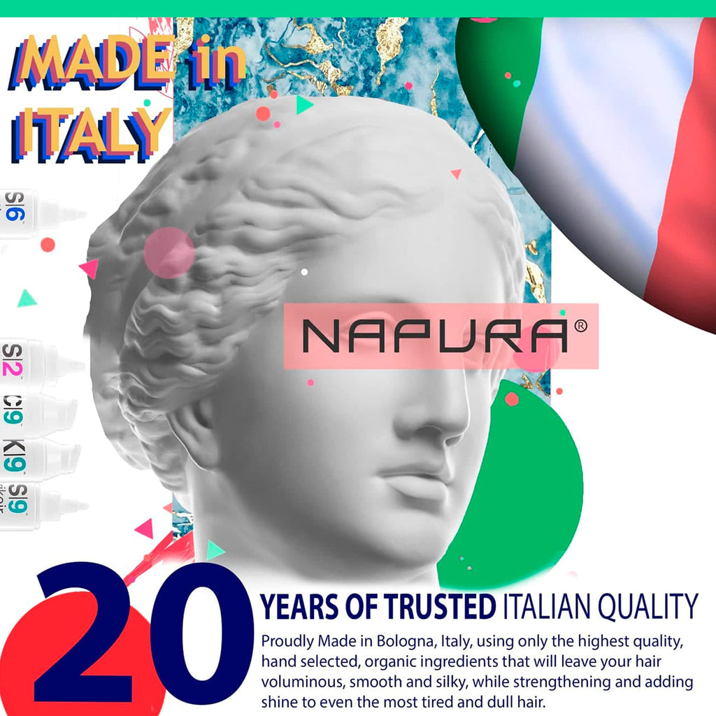 NAPURA S6 Anti Dandruff Shampoo – Tea Tree Oil, 1% Zinc & 1% Salicylic Acid