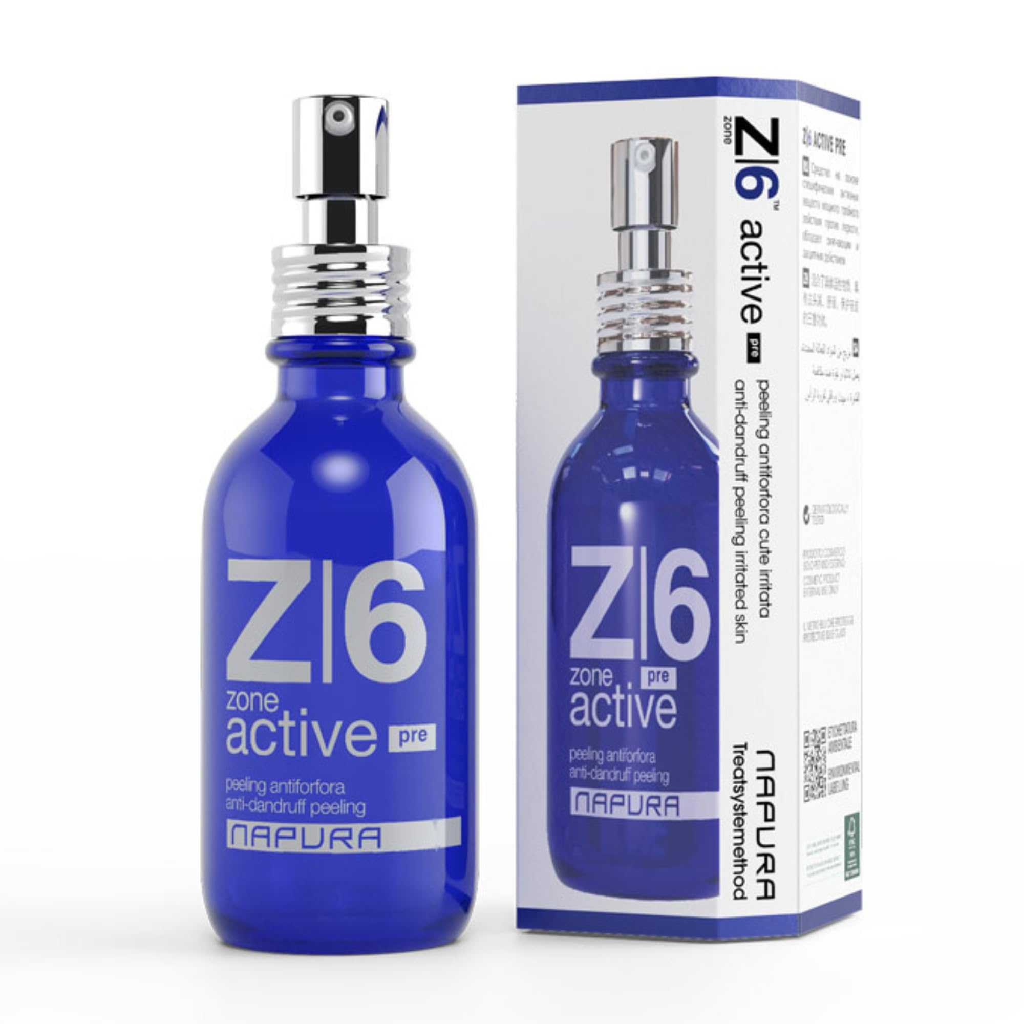 NAPURA Z6 Anti Dandruff Dry Scalp Serum | Intensive Treatment with Salicylic Acid, Zinc & Tea Tree Oil (1.69 fl oz)