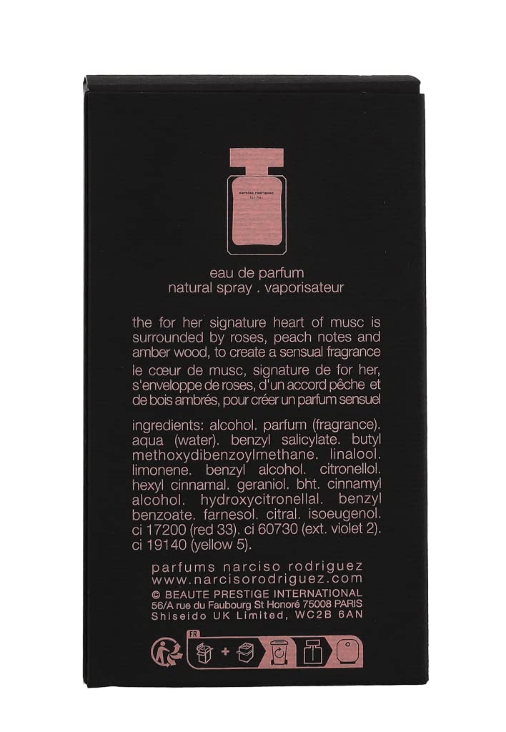 Narciso Rodriguez For Her Eau de Parfum Spray – 1.6 oz