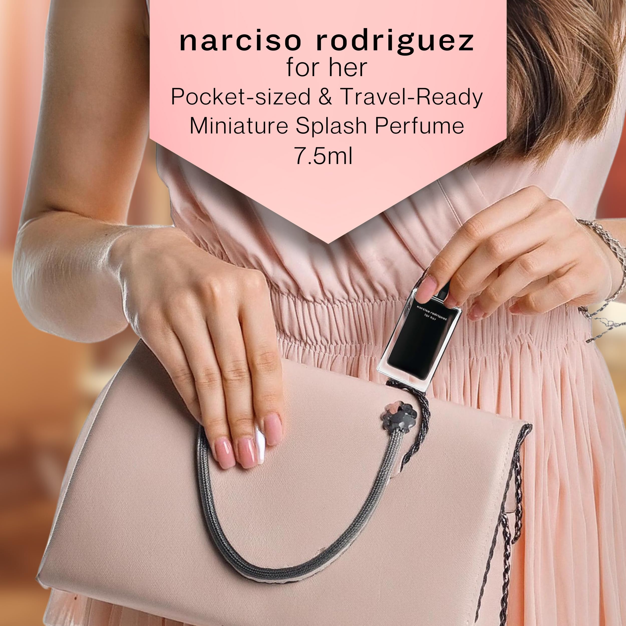 Narciso Rodriguez for Her Eau de Toilette - 0.25 Fl Oz Travel Mini