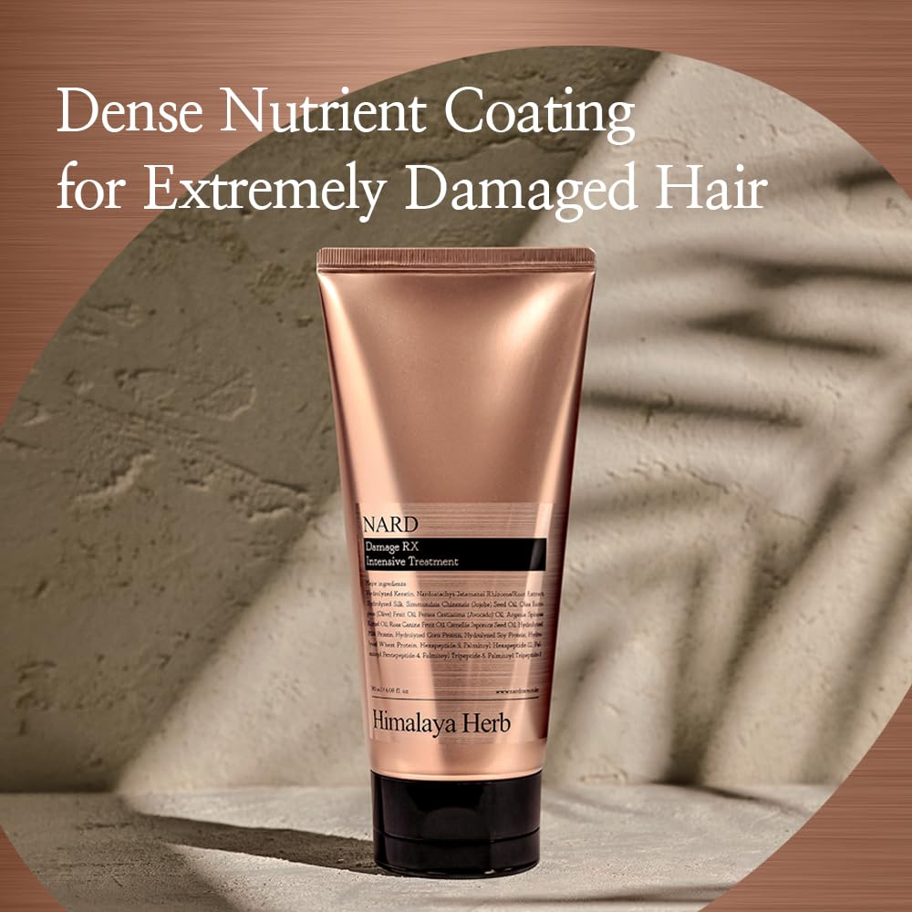 NARD RX Hair Conditioner for Damaged Hair | Bouquet Garni NARD - High-Nutrition RX Treatment 6.08 oz