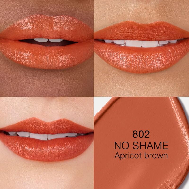 NARS Explicit Refillable Satin Lipstick No Shame 802 – Vibrant Color, Lasting Comfort