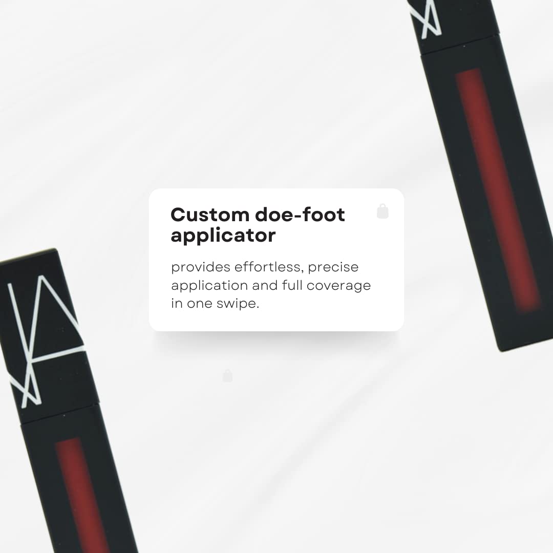NARS Pigment Lipstick Don't Stop, Geranium — Weightless Matte, Smudge-Resistant Color