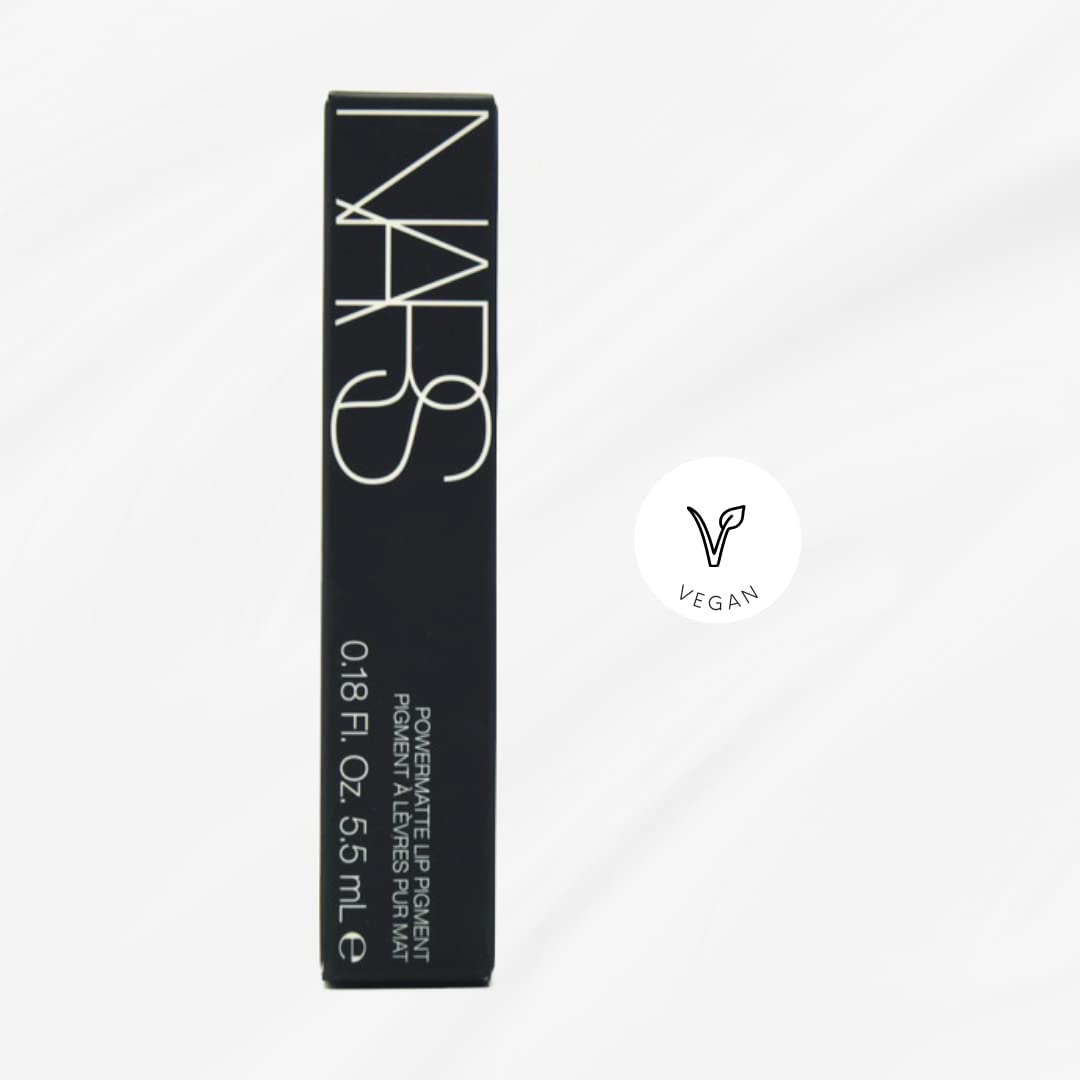 NARS Pigment Lipstick Don't Stop, Geranium — Weightless Matte, Smudge-Resistant Color