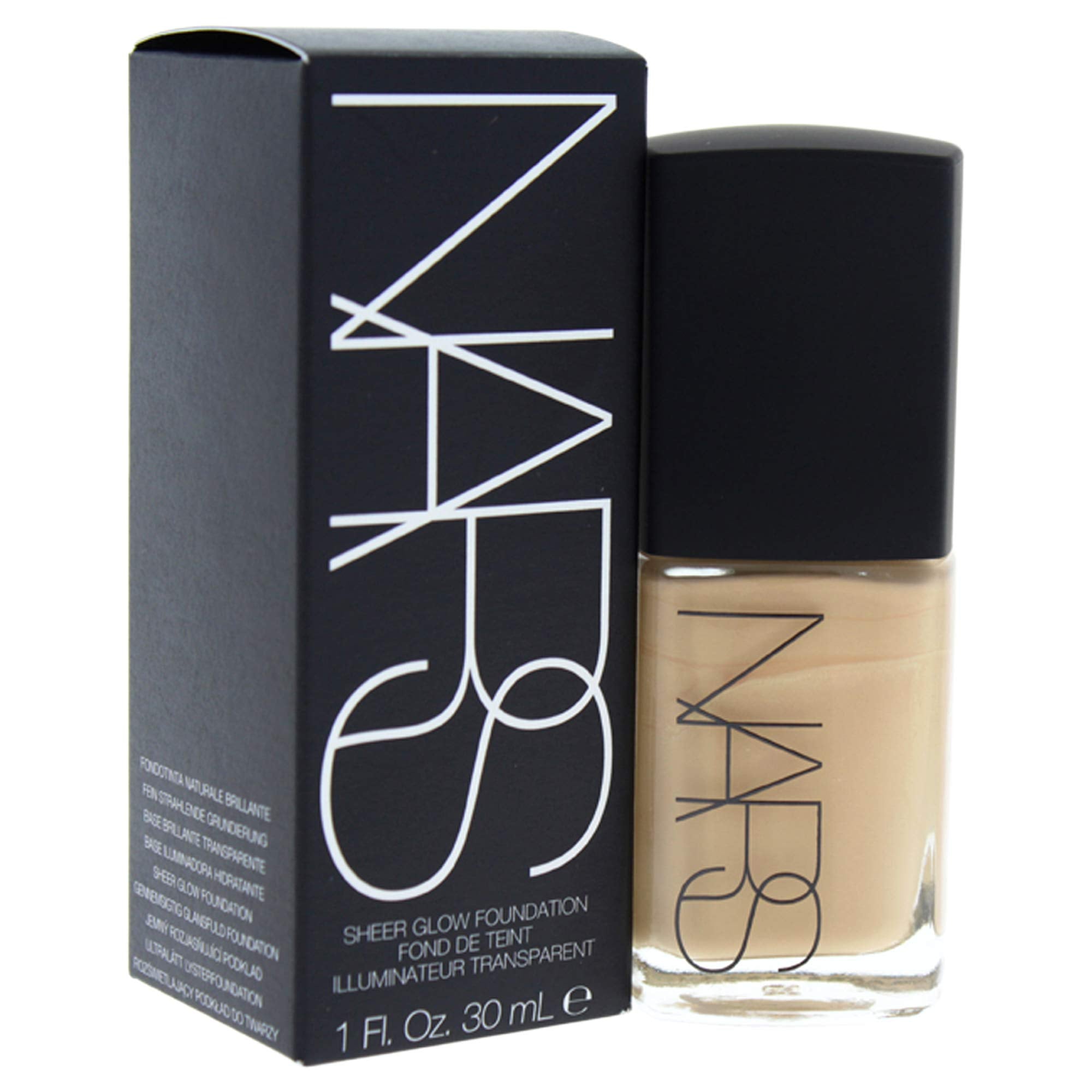 NARS Sheer Glow Foundation Punjab/Medium | 1 oz Radiant, Buildable Coverage