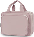 Narwey Travel Toiletry Bag for Women Large Dusty Rose – Hanging Organizer