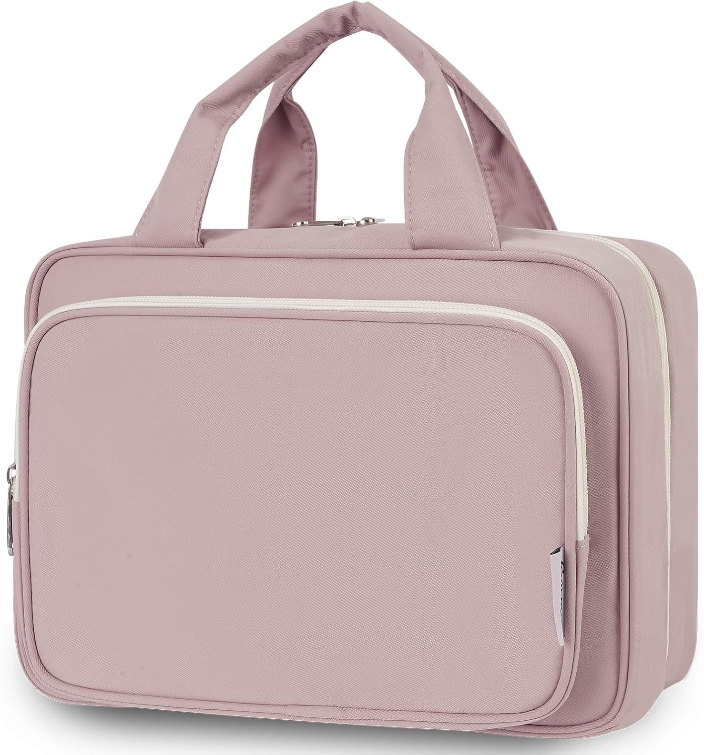 Narwey Travel Toiletry Bag for Women Large Dusty Rose – Hanging Organizer