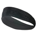 Natalie Mills Black Elastic Headband with Austrian Crystal – Yoga & Activewear